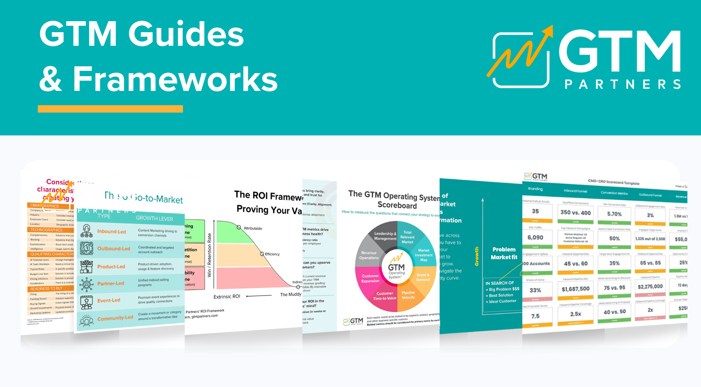 GTM Guides and Frameworks by GTM Partners